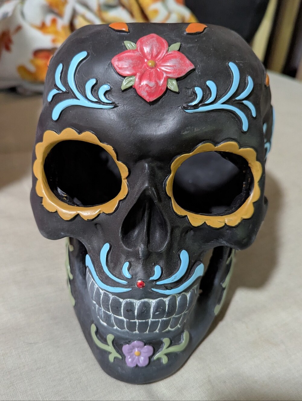 Pink Zebra Sugar Skull Accent Shade